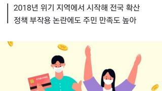 정부, 지역사랑상품권 국고 보조 아예 없앴다