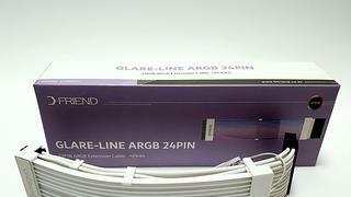 RGB슬리빙케이블 디프렌드 GLARE-LINE ARGB V1 24핀 연장 케이블 리뷰