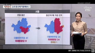 중대선거구제 21대 총선 서울 의석수 변화