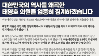 대한민국의 역사를 왜곡한 태영호 의원을 엄중히 징계하겠습니다.jpg