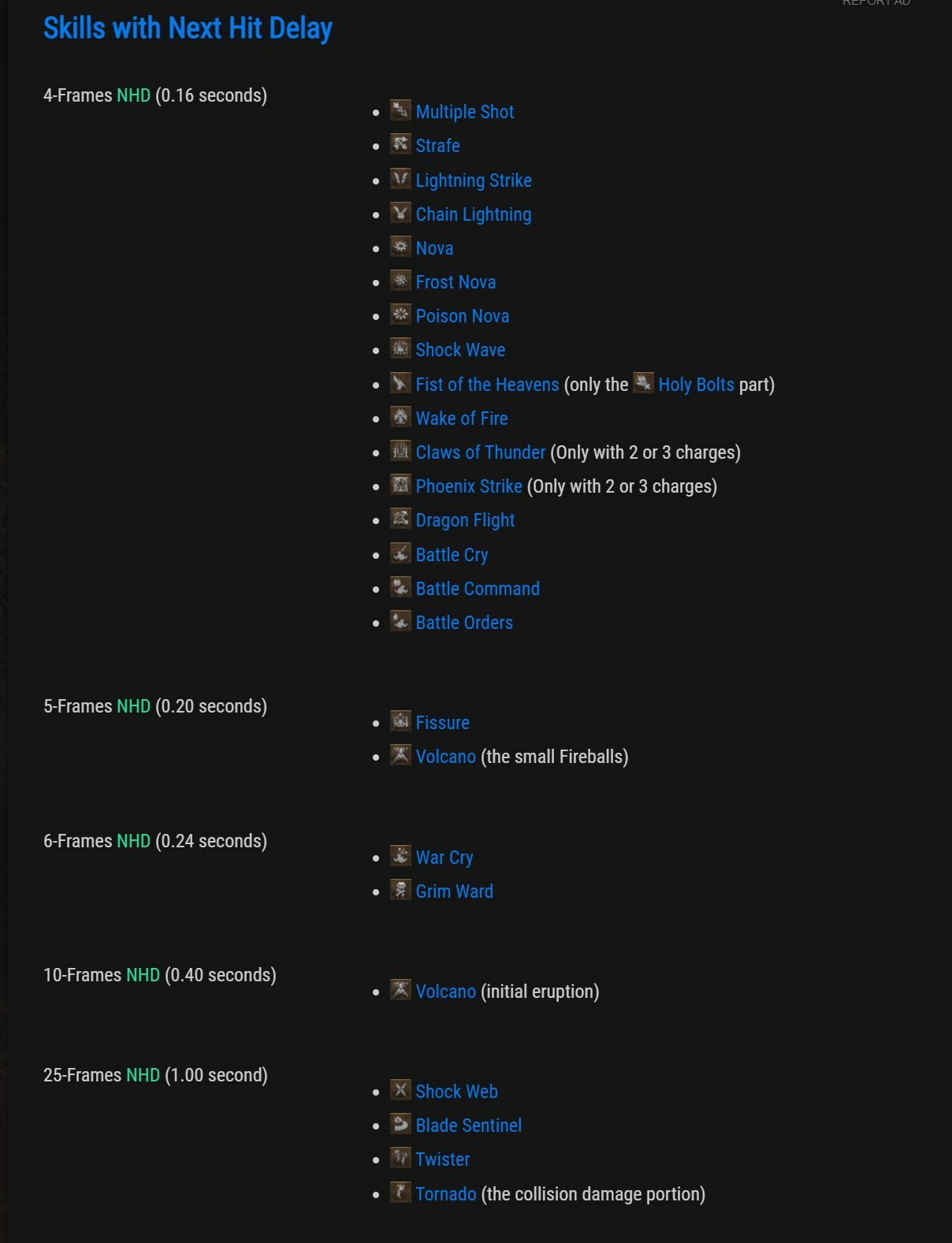 넥스트 힛 딜레이 관련 궁금증 | 디아2 인벤 - 디아블로2 인벤