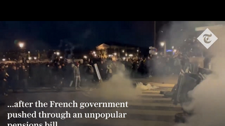 파리 연금개혁 시위 근황