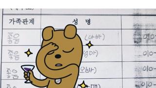 가족관계 좋은 학생