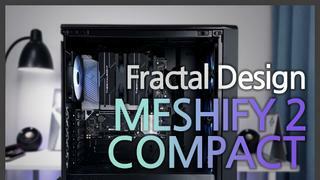 Fractal Design Meshify 2 Compact RGB Light 강화유리 사용기