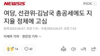 여당이 지지율 고민을 왜해