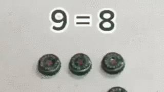 9 = 8  ?