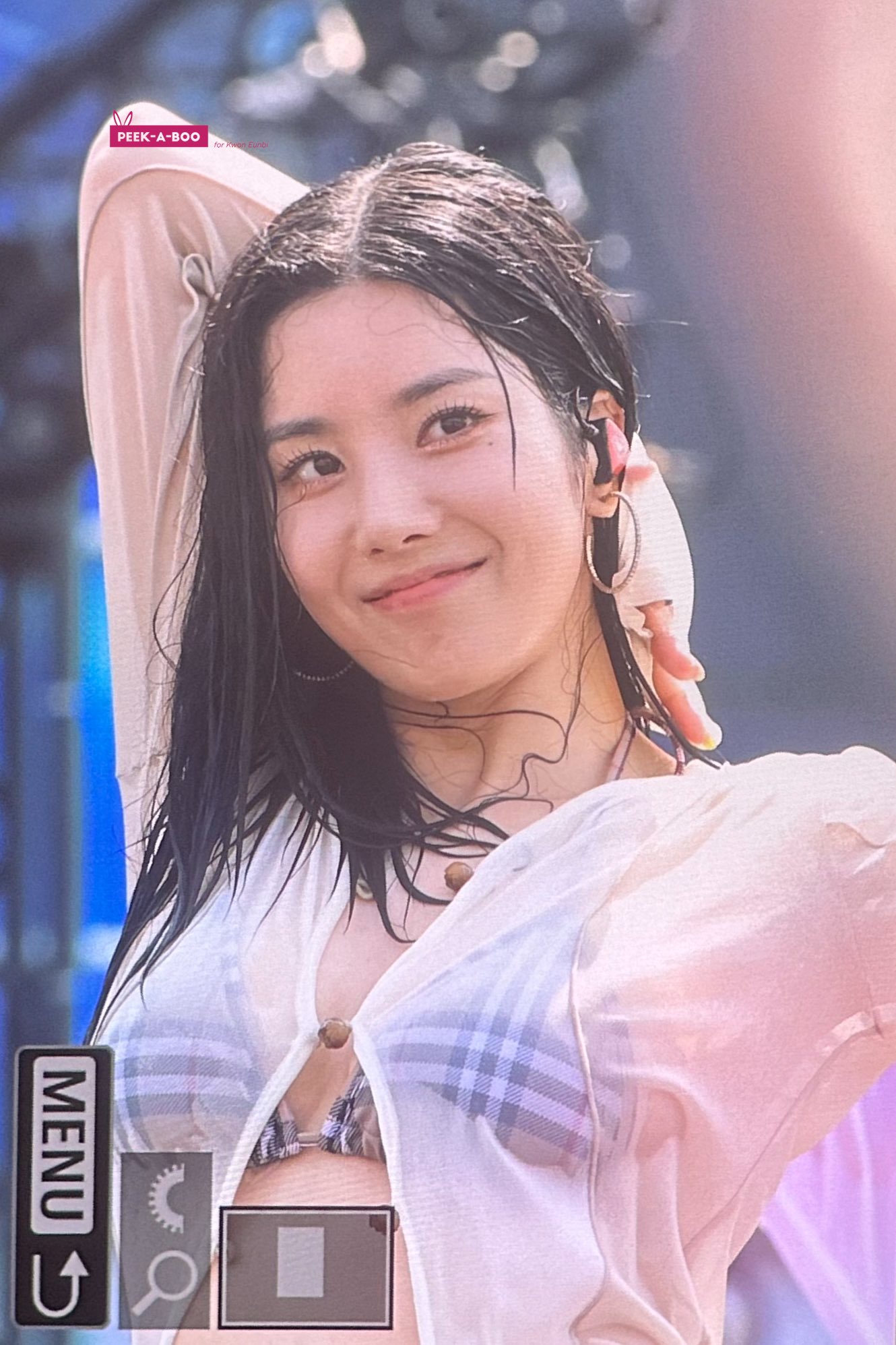 권은비젖꼭지 