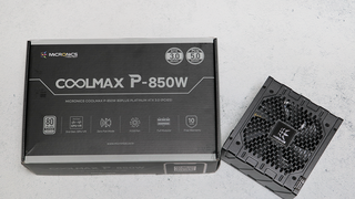 ATX 3.0 규격의 고효율 파워서플라이 마이크로닉스 COOLMAX P-850W 80PLUS PLATINUM ATX 3.0
