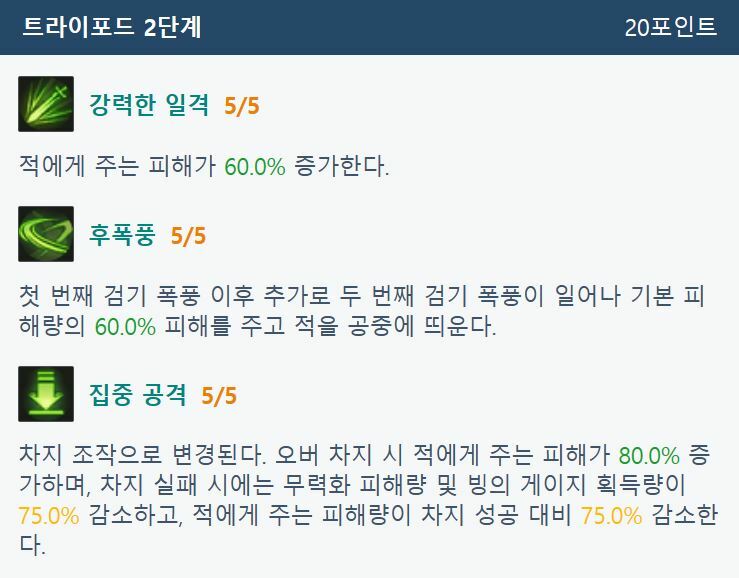 로스트아크 인벤 : 베스티지 강력한일격은 어떤가요? - 로스트아크 인벤 소울이터 게시판 베스티지 강력한일격은 어떤가요?