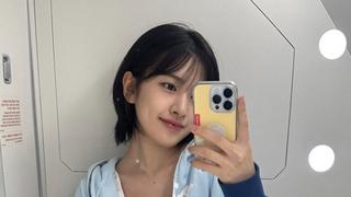 17세소녀시절의 콘택트렌즈광고녀 안유진씨