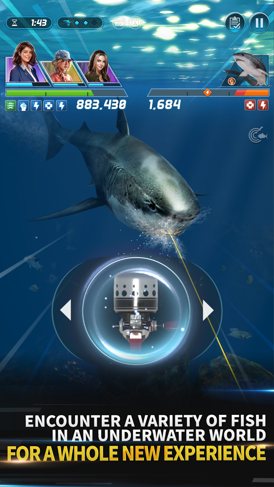 Ace Fishing: Crew for iOS
