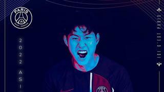 PSG 공식 인스타 계정에 에 올라온 이강인 사진