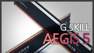 G.SKILL DDR5-5600 CL36 AEGIS 5 16GB 램 메모리 사용기