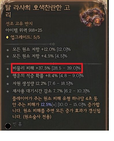 디아블로4 인벤 : 구상번개 탈라샤 반지 활용법과 노하우[정복자,스킬,흡혈귀의힘] - 디아블로4 인벤 원소술사 게시판