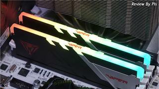 시각적 효과와 성능 모두 만족할 수 있는 게이밍 메모리! - 패트리어트 VIPER Venom RGB DDR5
