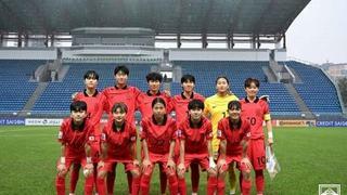 u20 여자축구 아시안컵 4강 남북전 성사