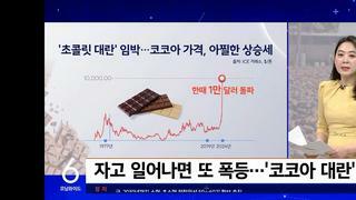전세계 초콜릿 가격 폭등