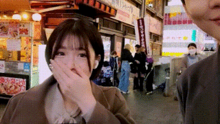 한국 유튜버랑 인터뷰한 오사카 길거리 누나
