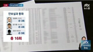 JTBC단독: 김계환 대통령실, 국방부등과 124차례 통화.특히 안보실은 보고부터 회수까지 채상병사건 챙겼다
