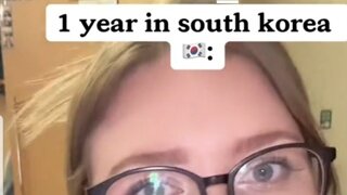 미국인 여성이 한국에 와서 1년을 산 후 몸에 변화