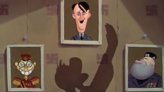 2차세계대전 당시 추축국에 대해 잘 표현한 디즈니 만화