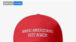 이 모자는 트럼프지지자의 모자가 아닙니다