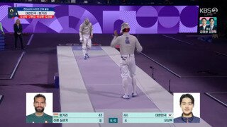 사브르 단체 결승] 한국 금메달 3연패 달성 ㅅㅅㅅㅅㅅ