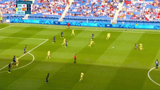 남자축구 일본 vs 스페인 8강전 골장면..사요나라 일본~