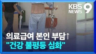 의료급여 본인부담 강화..