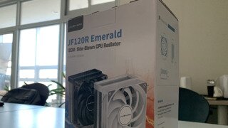 CPU 공랭쿨러 JIUSHARK JF120R Emerald ARGB 화이트