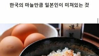 한국인의 마늘만큼 왜국인이 미쳐있는 것