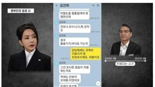 김건희가 자신들이 '진보의 오야붕'이라한 이유?