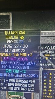 네크 2스킬 20패캐 12모저 이런것도 시세있나요??