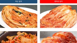 '알몸김치' 무서워도 중국산 김치 '사상최대'