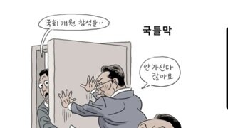 [박순찬의 장도리 카툰] 국틀막