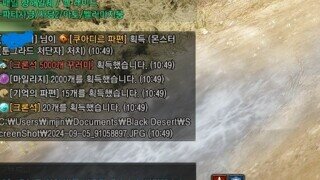 크론석 5천개!!!