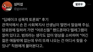 트페미들의 딥페이크 썰 근황