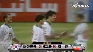 개인적으로 대한민국 축구 A대표팀 5대 참사