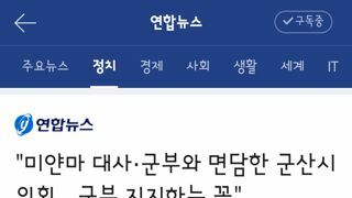 미얀마 대사·군부와 면담한 군산시의회…군부 지지하는 꼴