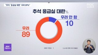 mbc 추석 여론조사(의료대란.경제물가)