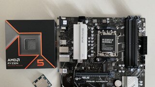 라이젠 9600X와 AM5 메인보드 ASUS PRIME A620M-A 대원씨티에스