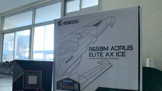 GIGABYTE B650M AORUS ELITE AX ICE 피씨디렉트와 라이젠 9600X 사용후기