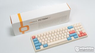 레오폴드 FC730MBT MX2A 코랄 블루 키보드