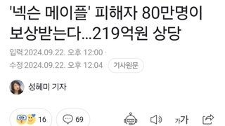 '넥슨 메이플' 피해자 80만명이 보상받는다…219억원 상당