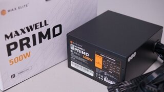 가성비 파워추천, 맥스엘리트 MAXWELL PRIMO 500W 80PLUS 스탠다드 플랫 파워서플라이