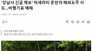 마세라티 뺑소니범, 해외 도주 계획…추적 피하려 현금만 썼다