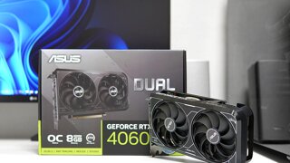 ASUS DUAL 지포스 RTX 4060 V2 O8G OC D6 8GB 대원씨티에스 사용기