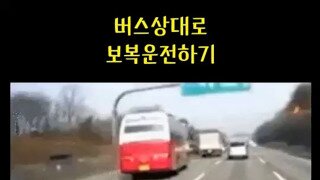 버스상대 보복운전의 최후