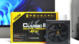 용량도 업그레이드 마이크로닉스 Classic II 1050W 80PLUS골드 풀모듈러 ATX3.1