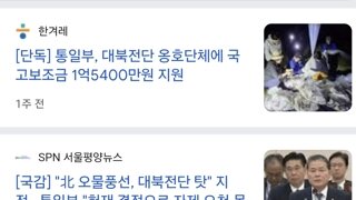 통일부 대북전단 옹호단체에 국고 1억5천 지원